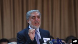 阿富汗總統候選人阿卜杜拉(資料圖片)