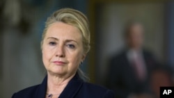 美国国务卿克林顿（资料照片）