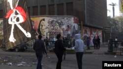 Turkish riot police use water cannon to disperse demonstrators protesting outside the Supreme Electoral Council (YSK) in Ankara against local election results which the Islamic-rooted party of Premier Recep Tayyip Erdogan claimed sweeping victories.