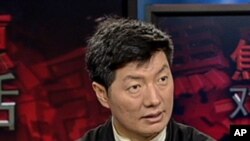 美国之音焦点对话专访西藏流亡政府总理(资料照片)