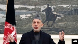 阿富汗總統卡爾扎伊(資料圖片)