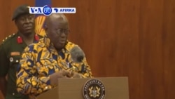 VOA60 AFIRKA: Shugaban Ghana Yace Kasar Ba Zata Tsawaita Shirin Bada Agaji Na Shekaru Uku Da Asusun IMF Ba.