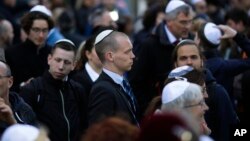 Берлин: участники демонстрации против проявлений антисемитизма (архивное фото) 