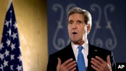 美国国务卿克里 （资料图片）