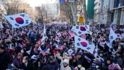 南韓2024年第四季經濟增長低於預期，主要歸因於戒嚴事件造成的消費和建築工程市場萎縮。 (美聯社：2025年1月23日)