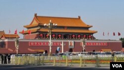 天安门广场(美国之音张楠)