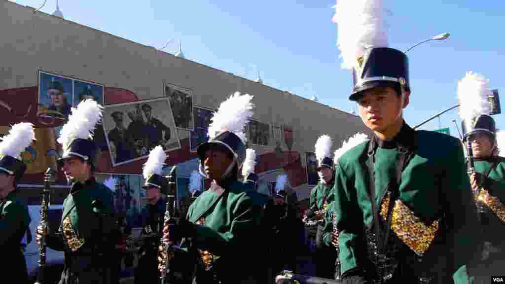 鼓号乐队（美国之音国符拍摄）