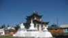 俄罗斯布里亚特地区的佛教寺庙(美国之音白桦拍摄)