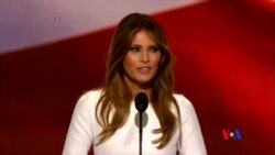 2016-07-19 美國之音視頻新聞: 梅拉尼亞川普在共和黨全代會演說被指抄襲