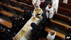 Церемония прощания с Луисом Альваресом. 3 июля 2019 г.