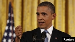 奧巴馬星期三在白宮舉行競選獲勝後首場記者會