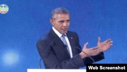 奥巴马促企业投资清洁能源（APEC TV 截频）