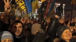 烏克蘭反政府抗議仍繼續歐盟鼓勵當局簽約