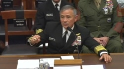 哈里斯上将称可能不得不削减联合军演原声视频（美国国会视频）