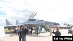 莫斯科航展凸显中国军备仍依赖进口