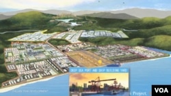 緬甸和泰國計劃在緬甸南部沿海地區建造一個深水碼頭和東南亞最大的工業園。(網絡截圖)