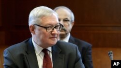 俄羅斯副外長里亞布科夫。