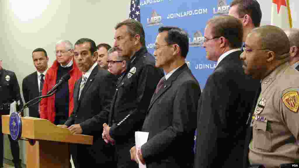 联邦和地方执法单位(美国之音国符拍摄)